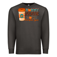 Smoke mommy needs some pumpkin spice Premium Sweatshirt - CowhideDigitalArt