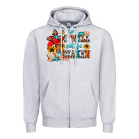 Heather Grey i will not be shaken Zipper Hoodie - Zillion Design Studio