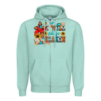 I Will Not Be Shaken Zipper Hoodie | Teevron