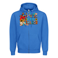 True Royal i will not be shaken Zipper Hoodie - Zillion Design Studio