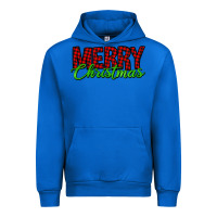 Cobalt merry christmas tartan Urban Hoodie - Jasminsmagicworld
