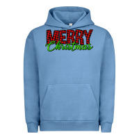 Merry Christmas Tartan Urban Hoodie | Teevron