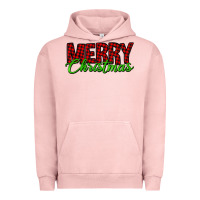 Pigment Salmon merry christmas tartan Urban Hoodie - Jasminsmagicworld