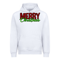 White merry christmas tartan Urban Hoodie - Jasminsmagicworld