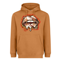 Meerkat baseball lips Heavyweight Hoodie - Zillion Design Studio