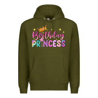 Army Green birthday princess Premium Hoodie - NancyCooperArtShop