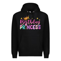 Black birthday princess Premium Hoodie - NancyCooperArtShop