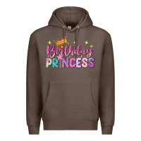 Coffee birthday princess Premium Hoodie - NancyCooperArtShop