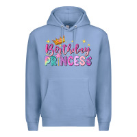 Colony Blue birthday princess Premium Hoodie - NancyCooperArtShop