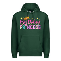 Sports Green birthday princess Premium Hoodie - NancyCooperArtShop