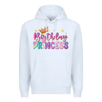 White birthday princess Premium Hoodie - NancyCooperArtShop