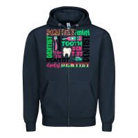 Navy dentist tooth Zipper Hoodie - texasbilliewilder