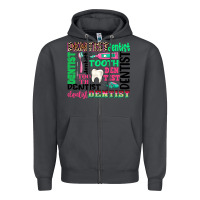 Smoke dentist tooth Zipper Hoodie - texasbilliewilder