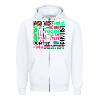 White dentist tooth Zipper Hoodie - texasbilliewilder
