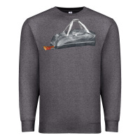 Charcoal Heather baseball bag fa element Premium Sweatshirt - FaDigitalArtStudio