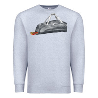 Heather Grey baseball bag fa element Premium Sweatshirt - FaDigitalArtStudio