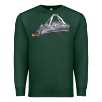 Sports Green baseball bag fa element Premium Sweatshirt - FaDigitalArtStudio