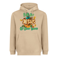 Mushroom Fall for Jesus He Never Leaves Heavyweight Hoodie - texasbilliewilder