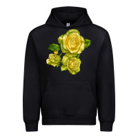 Black st. patrick rose Urban Hoodie - LillyAllenDesigns