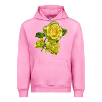 Fuchsia Pink st. patrick rose Urban Hoodie - LillyAllenDesigns