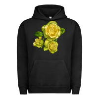 Pigment Black st. patrick rose Urban Hoodie - LillyAllenDesigns