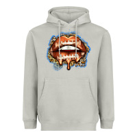 Moon Dust american football lips Heavyweight Hoodie - Zillion Design Studio