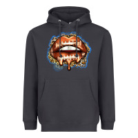 Smoke american football lips Heavyweight Hoodie - Zillion Design Studio