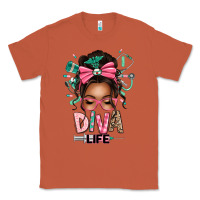 Copper afro messy bun diva life Classic Tee - texasbilliewilder