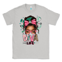 Moon Dust afro messy bun diva life Classic Tee - texasbilliewilder