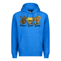 True Royal peace love lions Premium Hoodie - LillyAllenDesigns