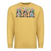 Antique Gold western bunny gnome Premium Sweatshirt - RacoonDesign