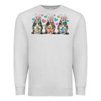 Dove Grey western bunny gnome Premium Sweatshirt - RacoonDesign