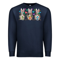 Navy western bunny gnome Premium Sweatshirt - RacoonDesign