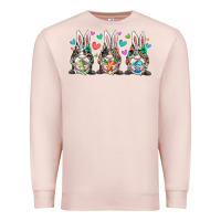 Pale Pink western bunny gnome Premium Sweatshirt - RacoonDesign
