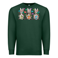 Sports Green western bunny gnome Premium Sweatshirt - RacoonDesign