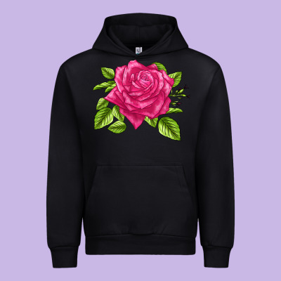 Perfume Delight Rose Urban Hoodie Designed By Lillyallendesigns