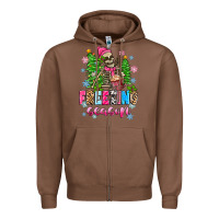 Chestnut freezing season skeleton Zipper Hoodie - Zillion Design Studio