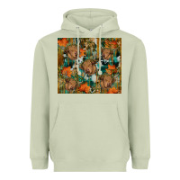 Matcha fall cowhide highland cow tumbler Heavyweight Hoodie - RanaPortraitStore