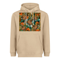 Mushroom fall cowhide highland cow tumbler Heavyweight Hoodie - RanaPortraitStore