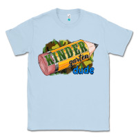 Dusty Blue Kindergarten Classic Tee - RanaPortraitStore