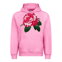 Fuchsia Pink neil diamond rose Urban Hoodie - LillyAllenDesigns
