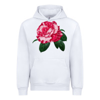 White neil diamond rose Urban Hoodie - LillyAllenDesigns