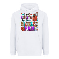 White i will always be your biggest fan basketball Heavyweight Hoodie - Zillion Design Studio