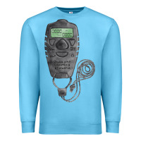 Ocean Blue baseball counter and stopwatch fa element Premium Sweatshirt - FaDigitalArtStudio
