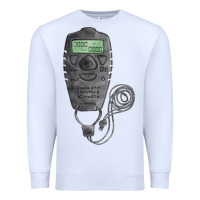White baseball counter and stopwatch fa element Premium Sweatshirt - FaDigitalArtStudio