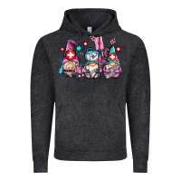 Vintage Black nurse gnomes Vintage Hoodie - AdoDesignShop