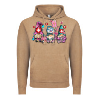 Vintage Coffee nurse gnomes Vintage Hoodie - AdoDesignShop