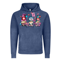 Vintage Denim nurse gnomes Vintage Hoodie - AdoDesignShop
