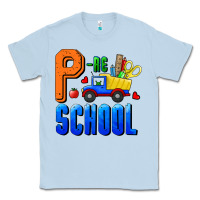 Dusty Blue Preschool Classic Tee - RanaPortraitStore