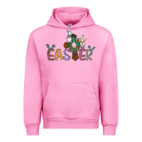 Fuchsia Pink cross rabbit easter gnomes Urban Hoodie - Jasminsmagicworld